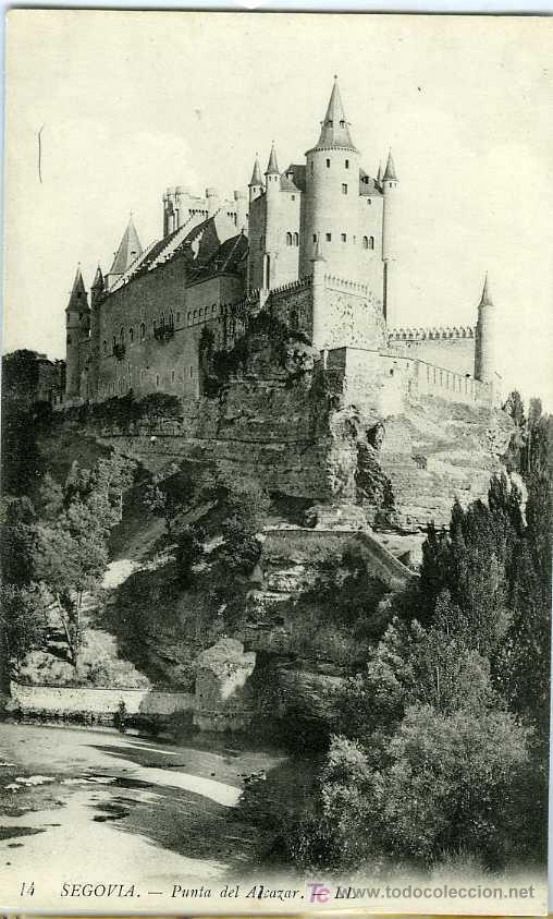Postales: POSTAL SEGOVIA PUNTA DEL ALCAZAR - Foto 1