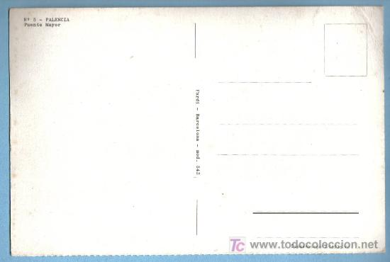 Postales: PUENTE MAYOR - PALENCIA - Foto 2