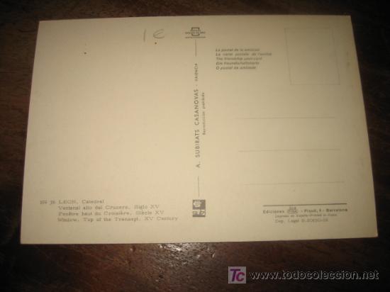 Postales: LEON     CATEDRAL - Foto 2