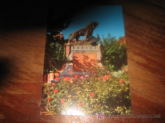 Postales: ASTORGA    MONUMENTO A LOS SITIOS - Foto 1