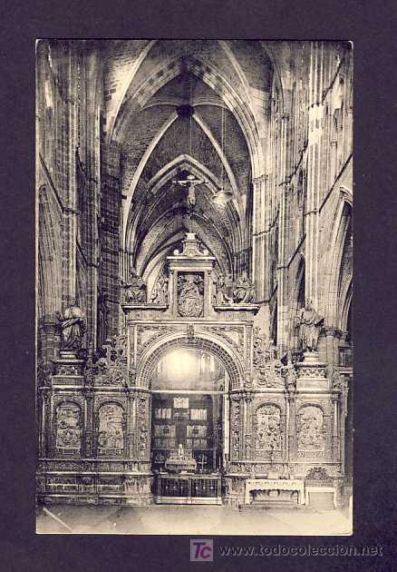 Postales: Postal de LEON: Catedral, transcoro (Roisin num.6) - Foto 1