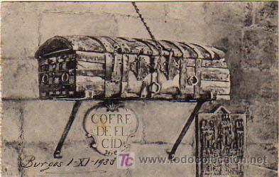 Postales: BURGOS. COFRE DEL CID. - Foto 1