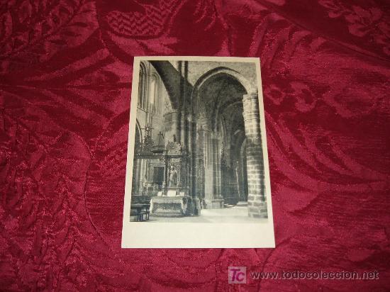 Postales: catedral de avila nave de la epistola y entrada a la iglesia