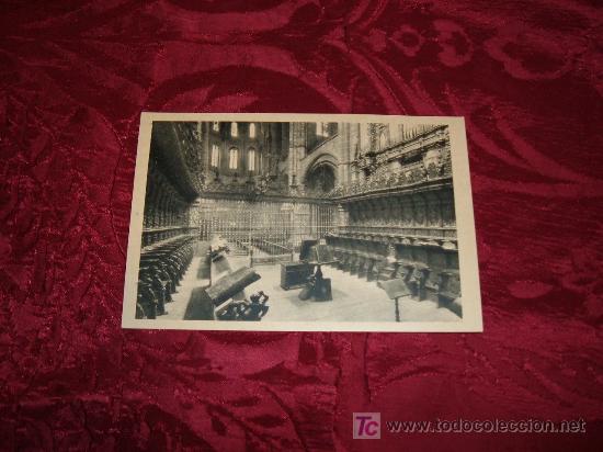 Postales: catedral de avila coro s XVI
