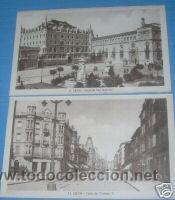 Postales: 2 POSTELS DE LEON.EDICIONES ARRIBAS.A&Ntilde;OS 1930.629