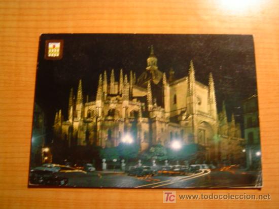 Postales: POSTAL SEGOVIA  CATEDRAL CIRCULADA - Foto 1