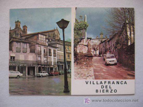 Postales: VILLAFRANCA DEL BIERZO , DETALLES DE LA CIUDAD.