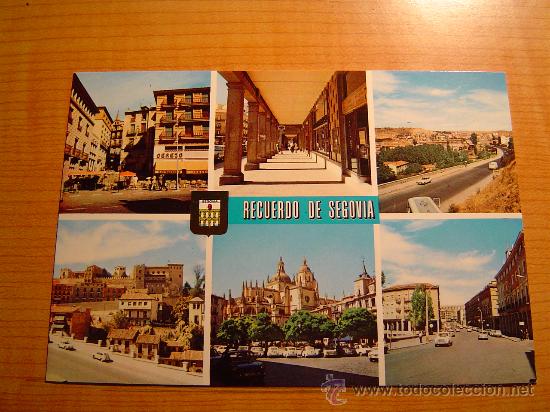 Postales: POSTAL SEGOVIA DIVERSOS ASPECTOS SIN CIRCULAR - Foto 1