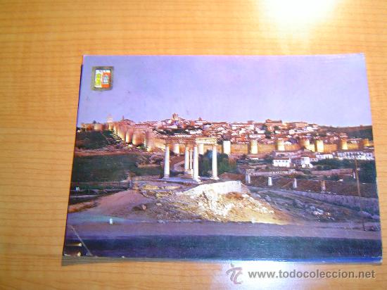 Postales: POSTAL AVILA VISTA GENERAL NOCTURNA CIRCULADA