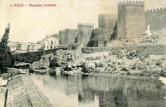 Postkarten: AVILA.- MURALLAS ROMANAS