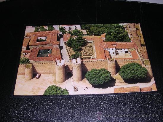 Postales: IBERIA , LINEAS AEREAS DE ESPA&Ntilde;A- AVILA , MURALLAS- RIUSSET. 1962.FOT AERA TAF.14X9 CM.