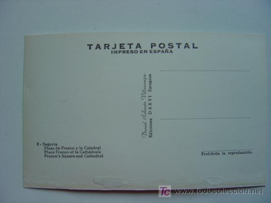 Postales: SEGOVIA - REF.: K-786 - Foto 2