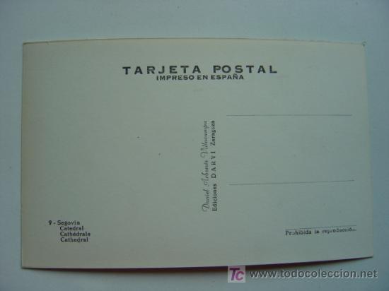 Postales: SEGOVIA - REF.: K-736 - Foto 2