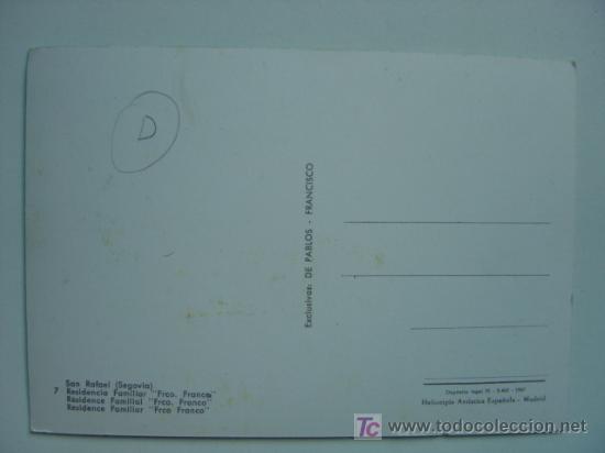 Postales: SAN RAFAEL (SEGOVIA) - REF. K-714 - Foto 2