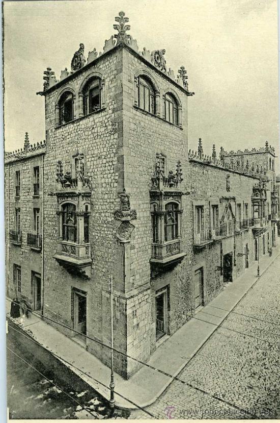 Postales: POSTAL BURGOS CASA DEL CORDON - Foto 1