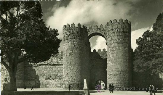 Postales: POSTAL AVILA PUERTA DE SAN VICENTE
