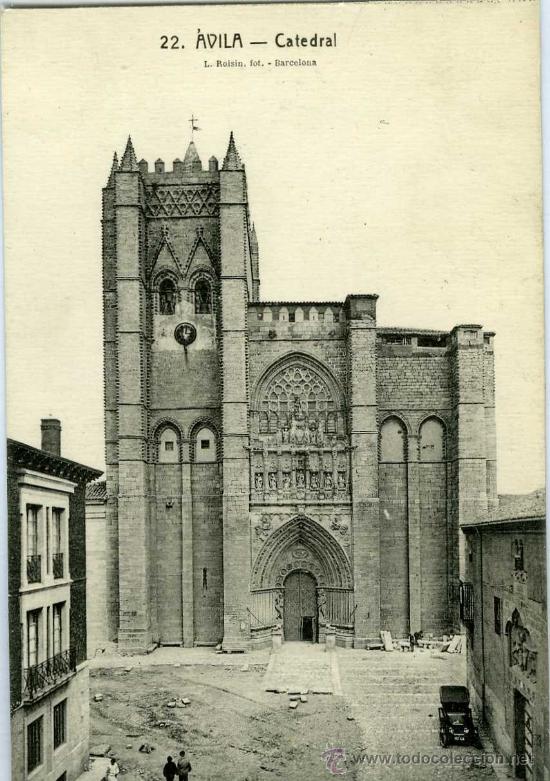 Postales: POSTAL AVILA LA CATEDRAL