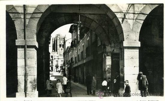 Postales: POSTAL AVILA CALLE DE IBARRETA CON GENTES