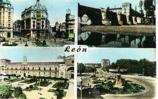 Postales: LE&Oacute;N. POSTAL MOSAICO. - Foto 1