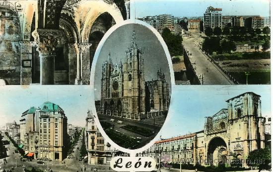 Postales: LE&Oacute;N. POSTAL MOSAICO. - Foto 1