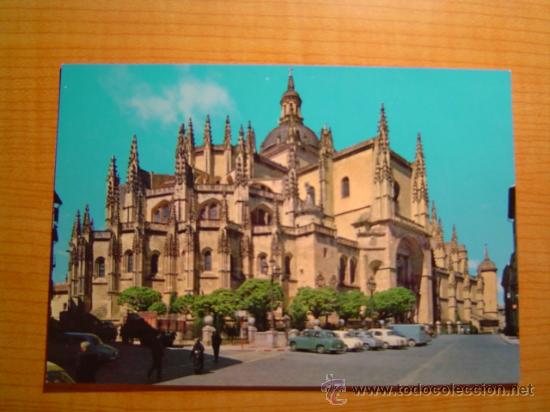 Postales: POSTAL SEGOVIA LA CATEDRAL SIN CIRCULAR - Foto 1