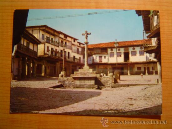 Postkarten: POSTAL LA ALBERCA (MONUMENTO NACIONAL) LA PLAZA SIN CIRCULAR