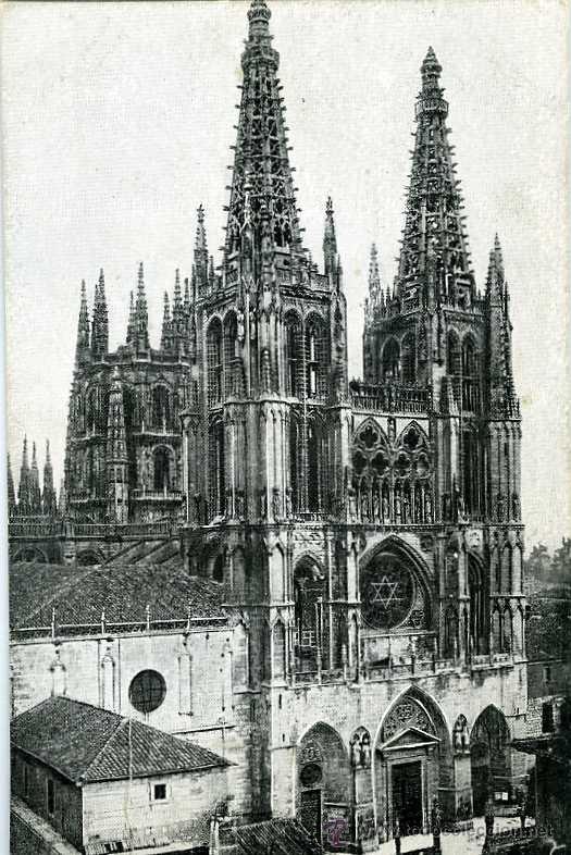 Postales: POSTAL BURGOS LA CATEDRAL - Foto 1