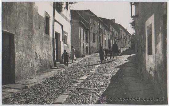 Postales: TARJETA POSTAL DE AVILA UNA CALLE TIPICA