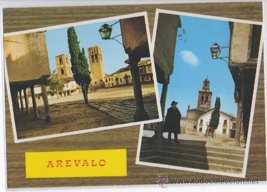 Postales: TARJETA POSTAL DE AREVALO PLAZA DE LA VILLA AVILA