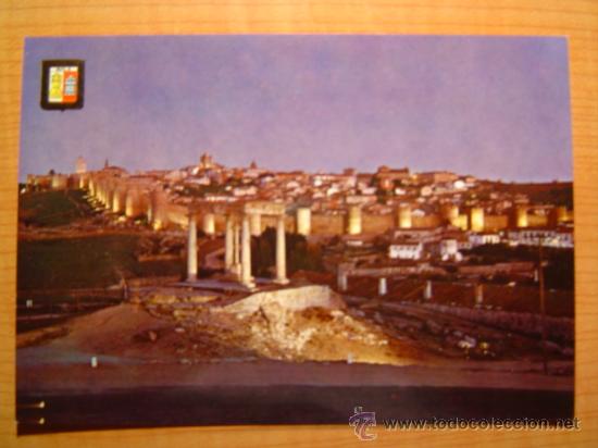 Postales: POSTAL AVILA VISTA GENERAL NOCTURNA SIN CIRCULAR