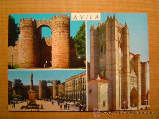 Postales: POSTAL AVILA DETALLES DE LA CIUDAD SIN CIRCULAR