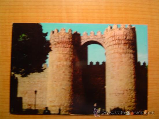 Postales: POSTAL AVILA PUERTA DE SAN VICENTE SIN CIRCULAR