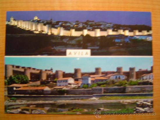 Postales: POSTAL AVILA DETALLES DE LA CIUDAD SIN CIRCULAR