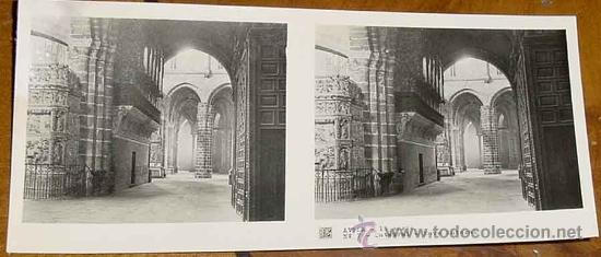 Postales: ANTIGUA ESTEREOSCOPIA DE AVILA - 1&ordm; SERIE - COLECCION NUM. 12 - MIDE 6X13 -  N&ordm; 7.