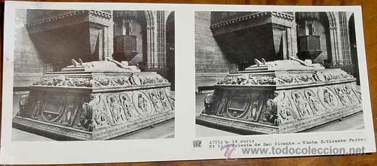 Postales: ANTIGUA ESTEREOSCOPIA DE AVILA - 1&ordm; SERIE - COLECCION NUM. 12 - MIDE 6X13 -  N&ordm; 11.