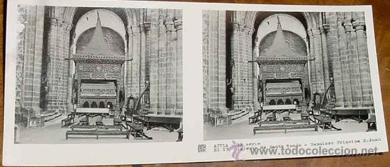 Postales: ANTIGUA ESTEREOSCOPIA DE AVILA - 1&ordm; SERIE - COLECCION NUM. 12 - MIDE 6X13 -  N&ordm; 13.