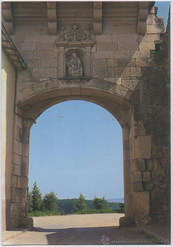 Postales: TARJETA POSTAL DE HERRERA DE PISUERGA PUERTA NUEVA PALENCIA