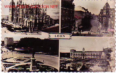 Postales: TARJETA POSTAL DE LE&Oacute;N. - Foto 1