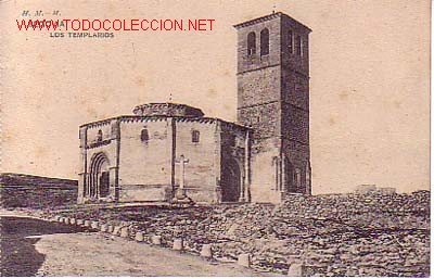 Cartoline: TARJETA POSTAL DE SEGOVIA.-LOS TEMPLARIOS-.