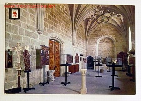 Postales: POSTAL-53-LEON.SAN MARCOS.SALA DEL MUSEO.No circulada.