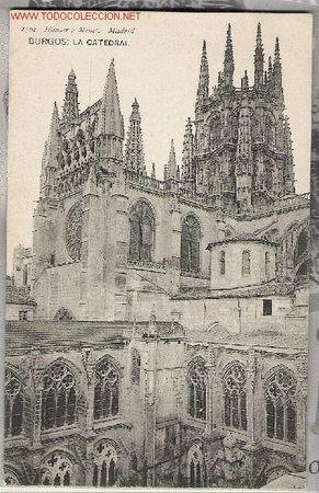 Postales: BURGOS. LA CATEDRAL - Foto 1