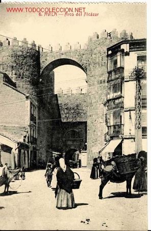 Postales: 6 AVILA. ARCO DEL ALCAZAR. - Foto 1