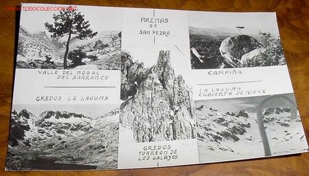 Postales: ANTIGUA FOTO POSTAL DE ARENAS DE SAN PEDRO (AVILA) . ESCRITA EN 1962