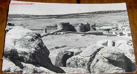 Postales: ANTIGUA FOTO POSTAL DE DEL CASTILLO DE LAS NAVAS DEL MARQUES (AVILA) . ESCRITA EN 1962