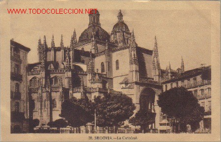Postales: SEGOVIA - LA CATEDRAL.- - Foto 1