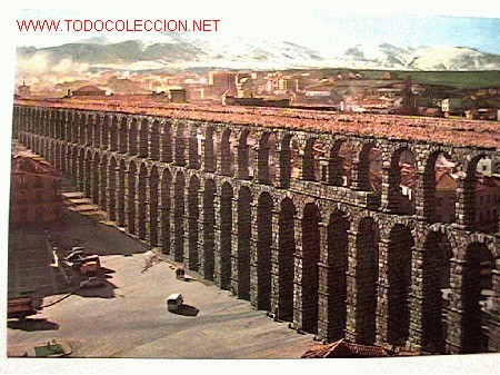 Postales: POSTAL DE SEGOVIA DE LOS 70 - Foto 1