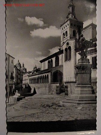 Postales: POSTAL FOTOGR&Aacute;FICA DE SEGOVIA DE LOS 50