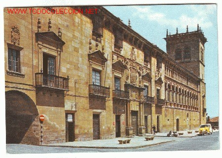 Postales: POSTAL DEL PALACIO DE LOS CONDES DE G&Oacute;MARA DE SORIA