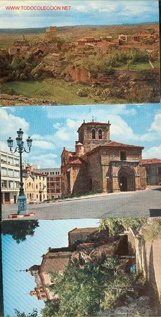 Postales: Tres Postales: Calata&ntilde;azor y Dos de Soria Capital - Foto 1