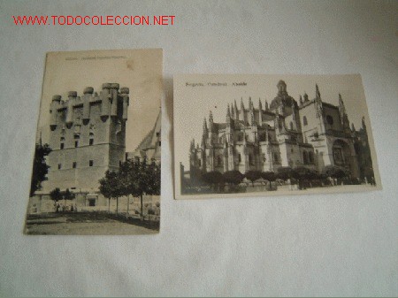 Postales: Dos postales de Segovia. - Foto 1